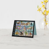 Carte de pâque de douze tribus (Fleur jaune)