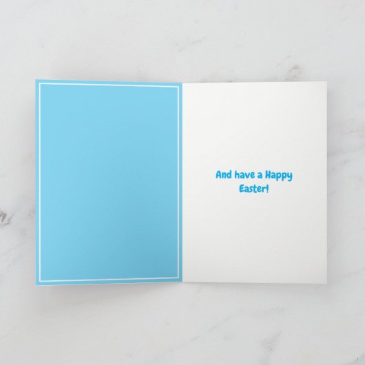 Carte de Pâques (Intérieur)