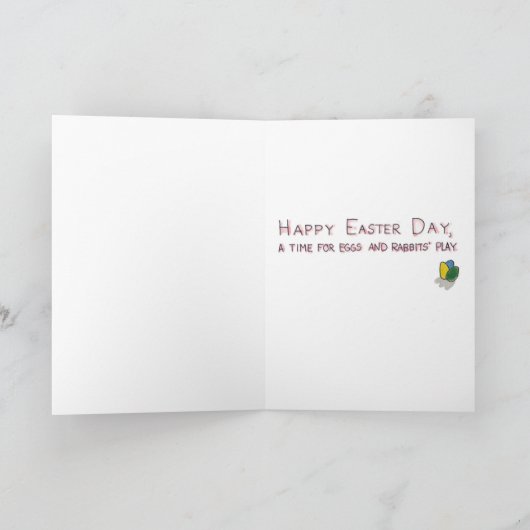 Carte de Pâques (Intérieur)