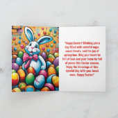 Carte de Pâques. : -) (Intérieur)