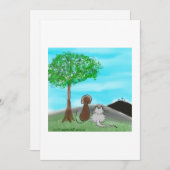 Carte de Pâques (Devant / Derrière)