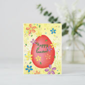 Carte de Pâques (Debout devant)