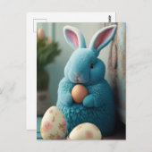 Carte de Pâques adorable (Devant / Derrière)