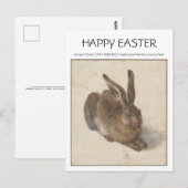 Carte de Pâques Albrecht Dürer 1502 LIÈVRE (Devant / Derrière)