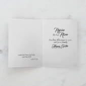 Carte de Pâques Alléluia (Intérieur)