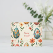Carte de Pâques aux couleurs pastel (Debout devant)