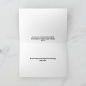 Carte de Pâques aux doux iris beaux (Intérieur)