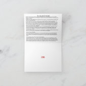 Carte de Pâques avec message évangélique (Intérieur)