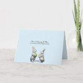 Carte de Pâques Bandit - Chat / Kitten Pic (Dos)