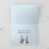 Carte de Pâques Bandit - Chat / Kitten Pic (Intérieur)