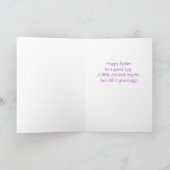 Carte de Pâques Beagle mignonne (Intérieur)