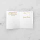 Carte de Pâques--Colombe (Intérieur)