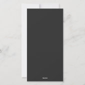 Carte de Pâques crâne joyeuse avec jonquilles, lap (Dos)
