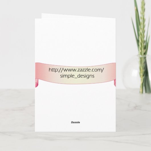 carte de pâques de canard (Dos)