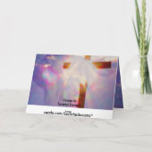 Carte de Pâques de Jésus et de Croix-Rouge (Dos)