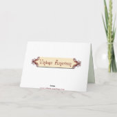 Carte de Pâques de la parade victorienne (Dos)