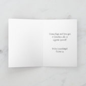 Carte de Pâques de petit-fils - chocolat de dragon (Intérieur)