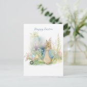 Carte de Pâques de Pierre Lapin (Debout devant)