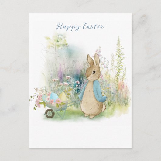 Carte de Pâques de Pierre Lapin (Devant)