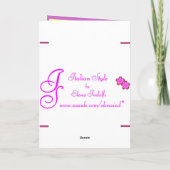 Carte de Pâques des offres Bunnies (Dos)