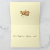 Carte de Pâques douce (Intérieur)