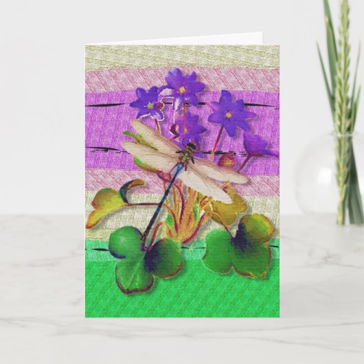 Carte de Pâques Dragonfly (Devant)
