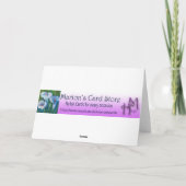 Carte de Pâques - écureuil (Dos)