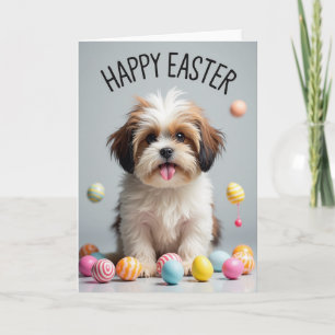 Carte de Pâques Fluffy Friend