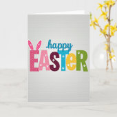 Carte de Pâques Fun Spring (Fleur jaune)