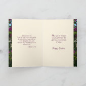 Carte de Pâques glorieuse de résurrection (Intérieur)