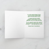 Carte de Pâques heureuse pour l'épouse (Intérieur)