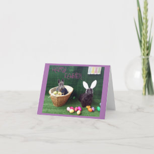 Carte de Pâques joyeuse