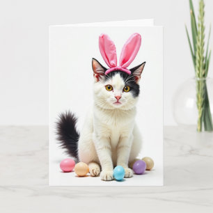 Carte de Pâques Kitty Springtime Fun