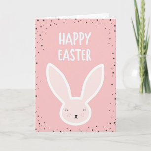Carte de Pâques Lapin Joyeux