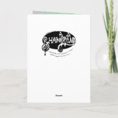 Carte de Pâques licorne 'Innocence de la nouveauté (Dos)