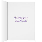 Carte de Pâques Lily de Pâques (Intérieur (Droit))