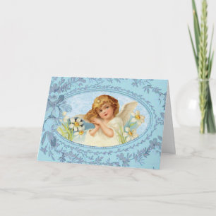 Carte de Pâques Little Angel