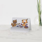 Carte de Pâques Loki et Mayday (Devant)