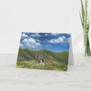 Carte de Pâques merveilleuse de paix