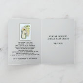 Carte de Pâques Pascha avec prière de St Jean Chry (Intérieur)