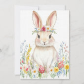 Carte de Pâques personnalisée avec oeufs de Pâques (Devant)