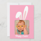 Carte de Pâques personnalisée avec photo drôle de  (Devant)