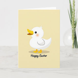 Carte de Pâques Petit Oiseau Mignon