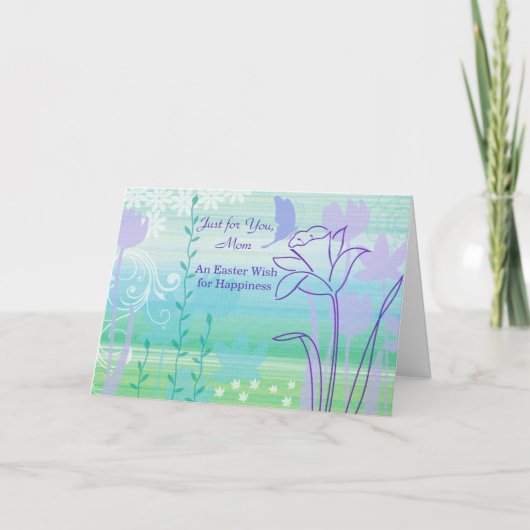 Carte de Pâques pour maman (Devant)