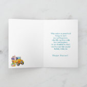 Carte de Pâques pour petits enfants spéciale (Intérieur)