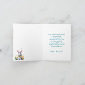 Carte de Pâques pour petits enfants spéciale (Intérieur)