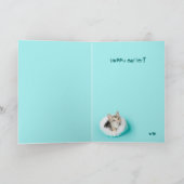 Carte de Pâques préférée de chaton de piaulement (Intérieur)