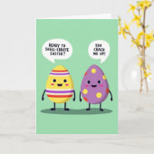 Carte de Pâques Prête à Célébrer (Fleur jaune)