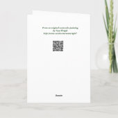 Carte de Pâques RedTulips Bold (Dos)