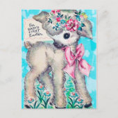 Carte de Pâques rétro pour bébé (Devant)